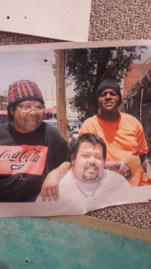 Tommie, Carl and Donald on Stanford Avenue  - part of Los Angeles's Skid Row