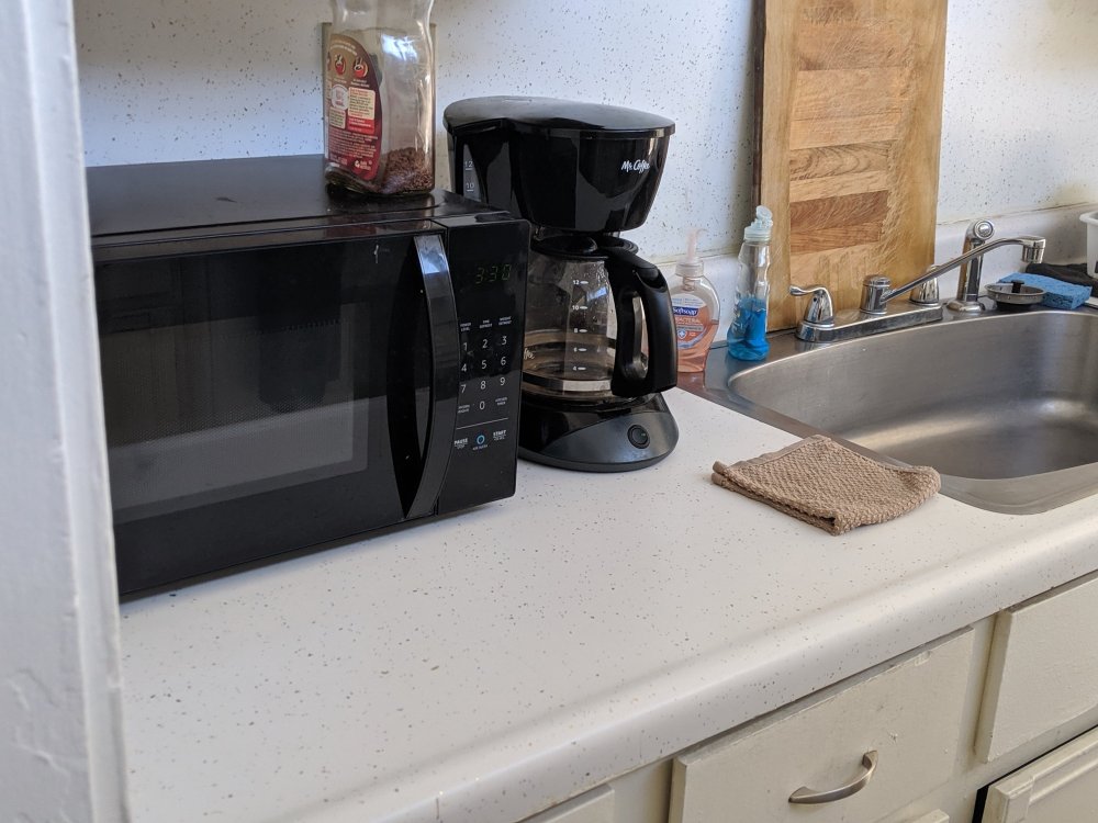 Coffee and microwave