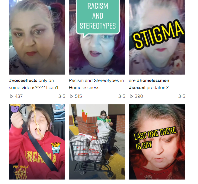 TikTok page